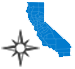 icon showing map of california